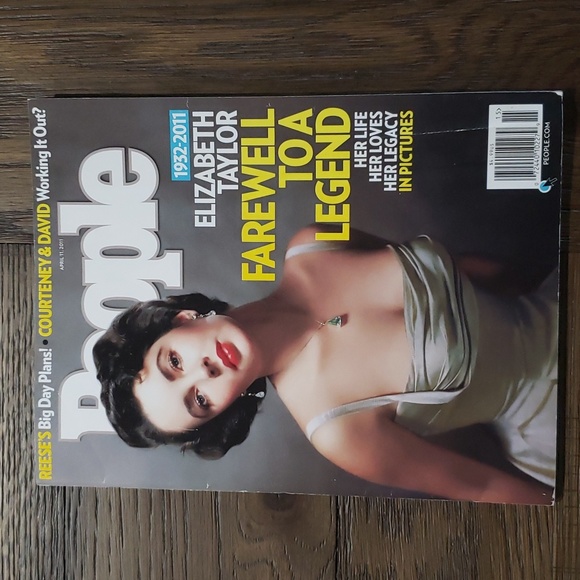 People Magazine Elizabeth TayloFarewell To A Legend Issued 2011 - Picture 9 of 9